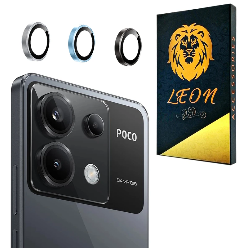 محافظ لنز دوربین فلزی لئون مدل Lenz مناسب برای گوشی موبایل شیائومی Poco X6