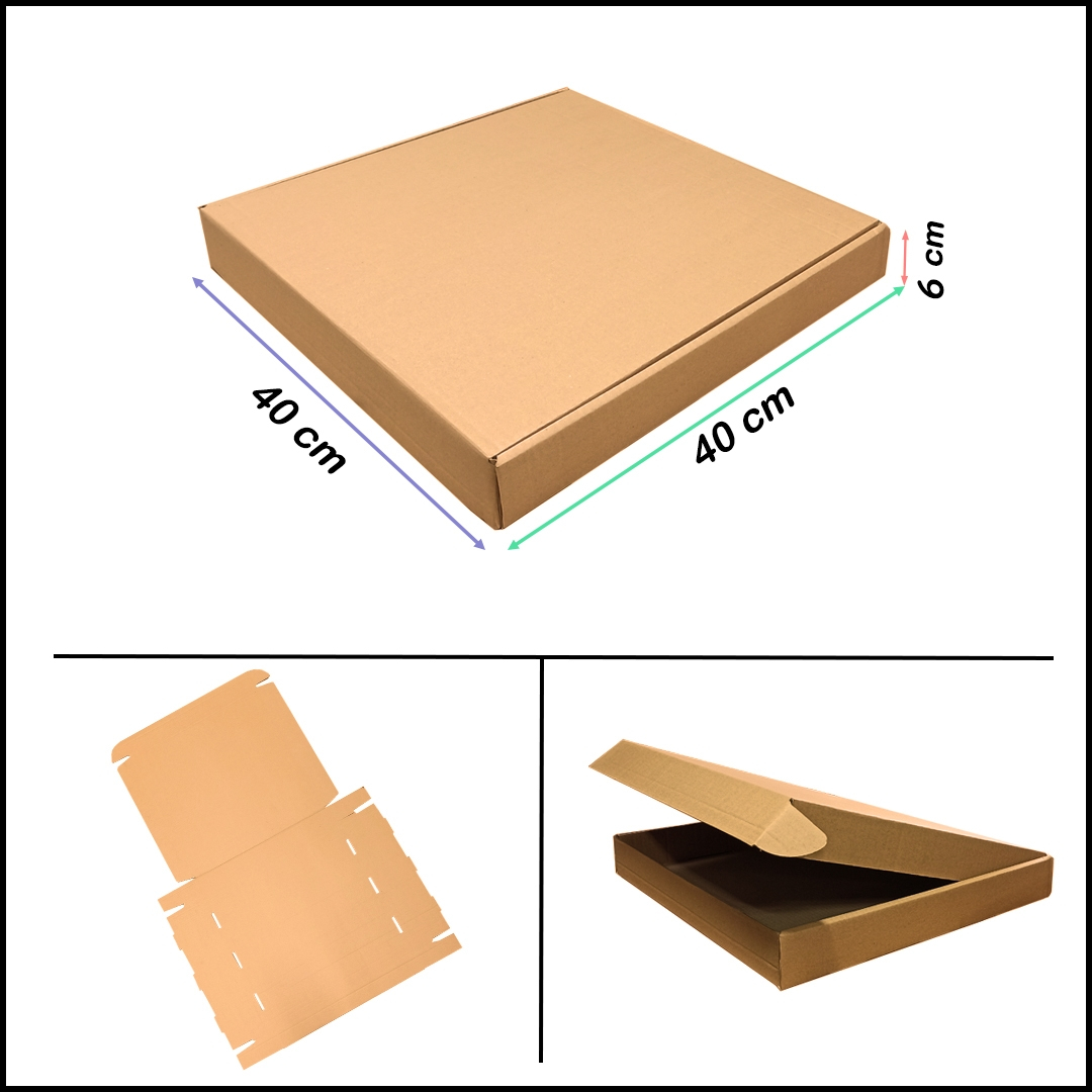جعبه بسته بندی مدل کیبوردی 40x40x6 ساعت دیواری  بسته 20 عددی