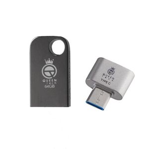 نقد و بررسی فلش مموری کویین تک مدل cellc ظرفیت 64 گیگابایت به همراه مبدل USB-C توسط خریداران