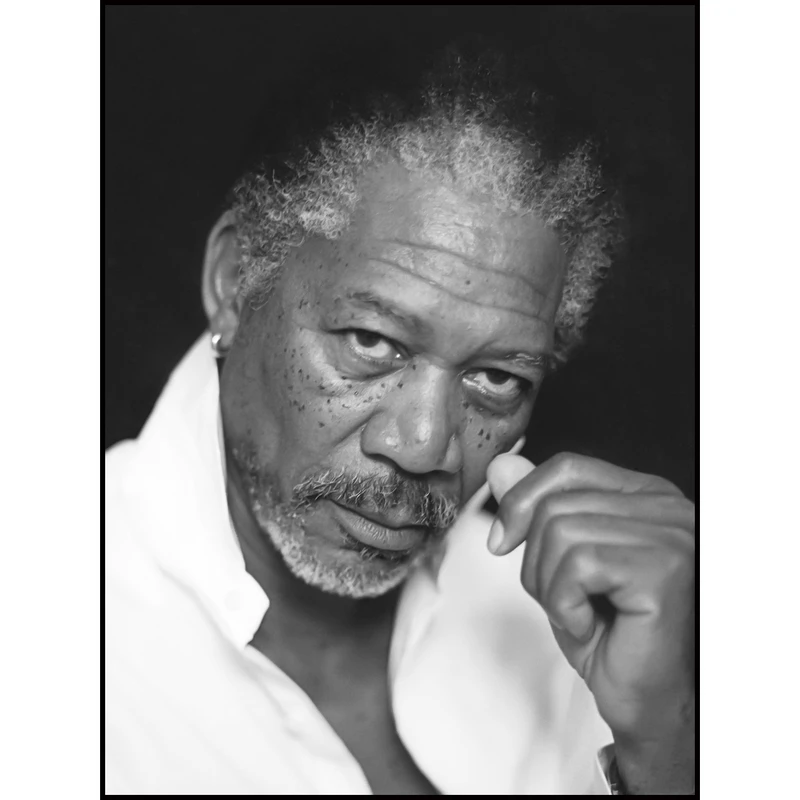 پوستر مدل morgan freeman