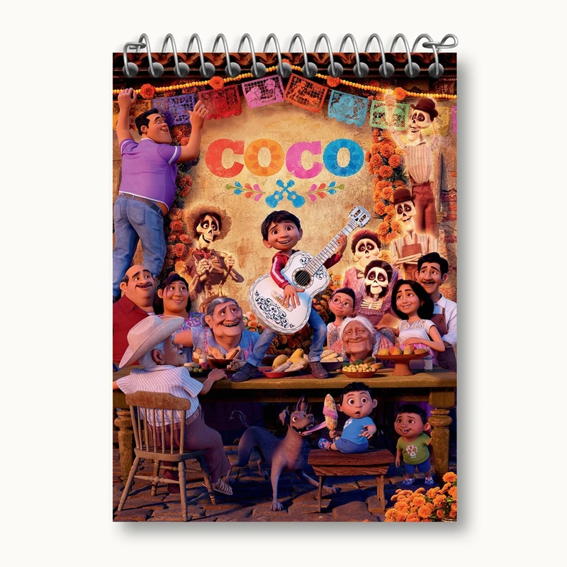 دفتر یادداشت 50 برگ خندالو مدل کوکو Coco کد 10710