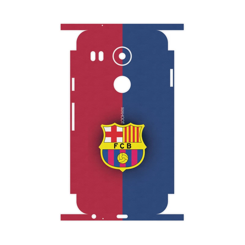 برچسب پوششی ماهوت مدل BARCELONA-FC-FullSkin مناسب برای گوشی موبایل گوگل Nexus 5X
