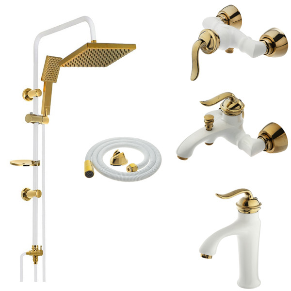 ست شیرآلات فراست پویا مدل هلن ST40 مجموعه 5 عددی