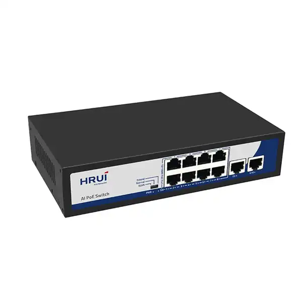سوئیچ 8پورت POE اچ آر یو آی HR900-AF-82GN