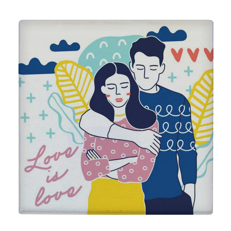 زیر لیوانی طرح عشاق کد    4046451_2531