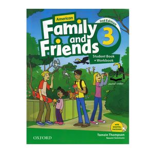 کتاب Family and Friends 3 Second Edition اثر Tamzin Thompson and Naomi Simmons انتشارات آرماندیس