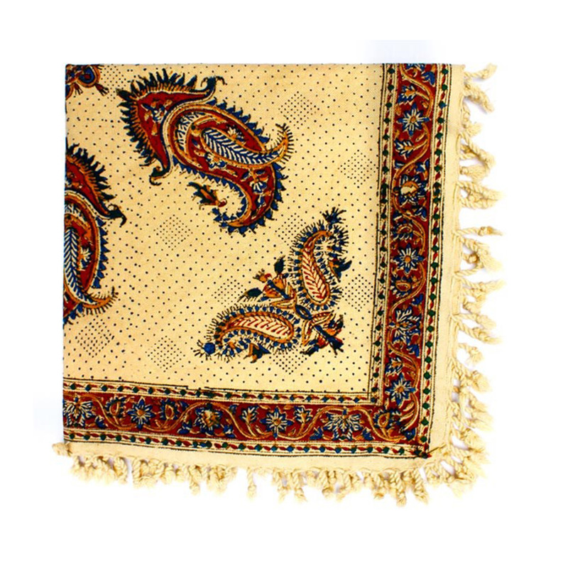 سفره قلمکار اصفهان گالری مند 60× 60سانتی‌متر کد MS19