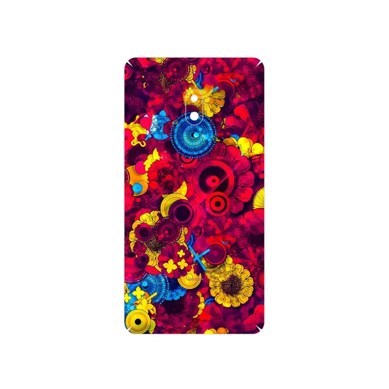 برچسب پوششی ماهوت مدل Vector Flower Garden Digital Art مناسب برای گوشی موبایل نوکیا 2.1