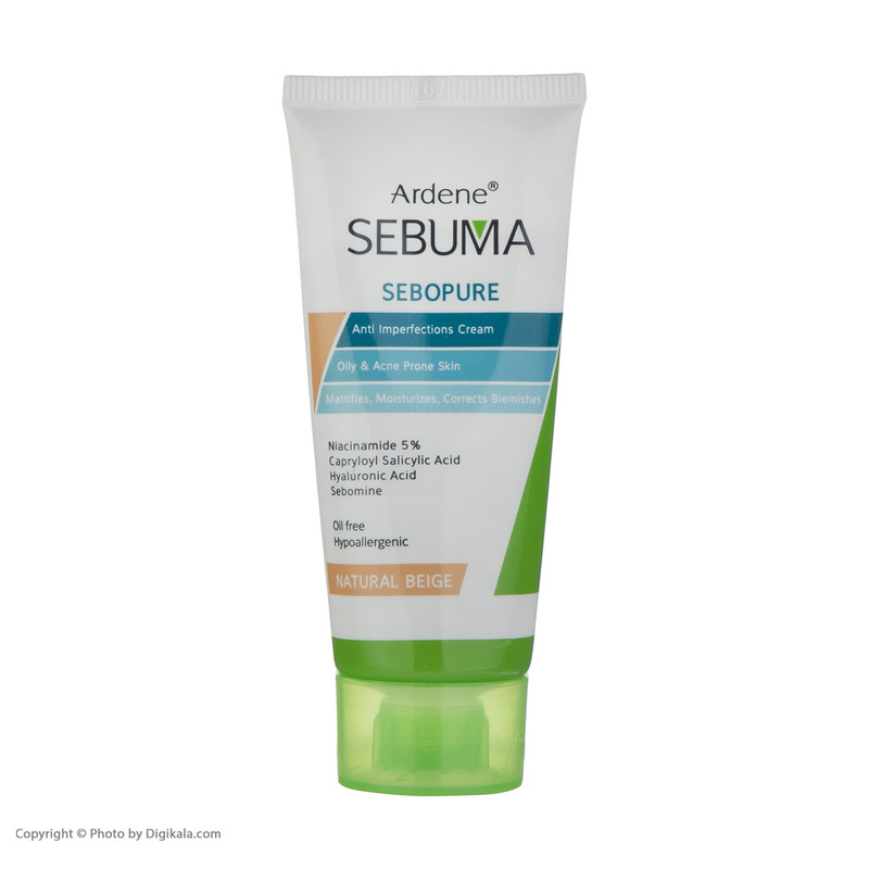 کرم ضد جوش آردن سبوما حجم 30 میلی لیتر