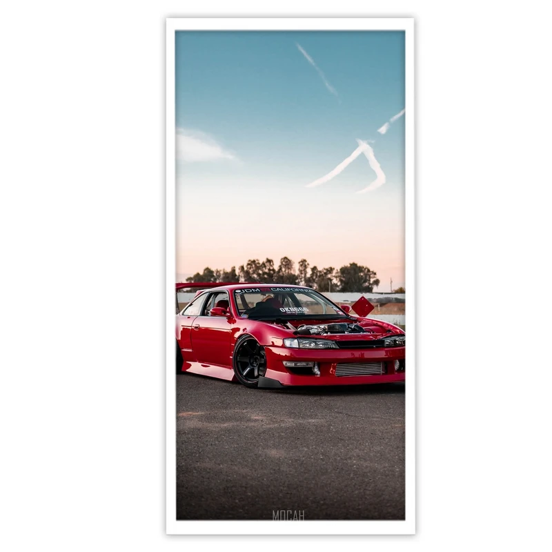 تابلو بکلیت طرح ماشین مسابقات رالی مدل W-S3026