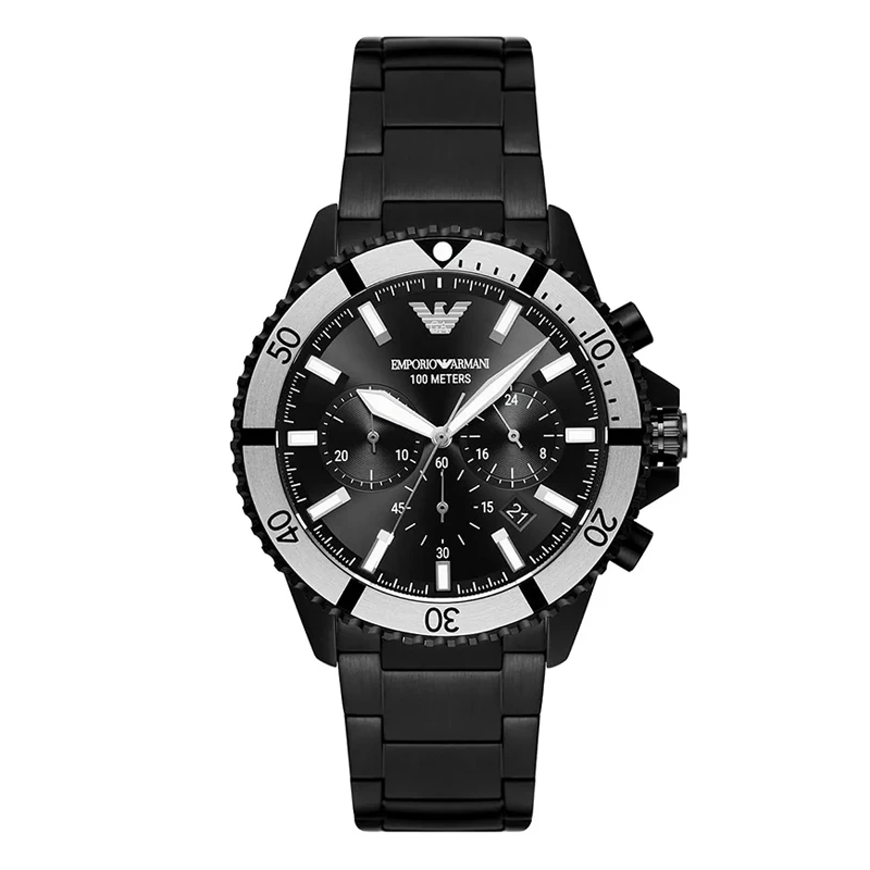 ساعت مچی عقربه‌ای مردانه کوارتز امپریو آرمانی مدل AR80050