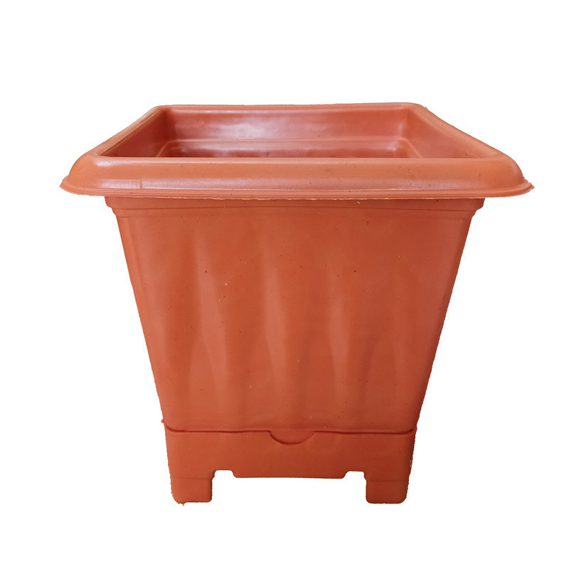 گلدان مدل پلاستیکی مربع کد Sh18