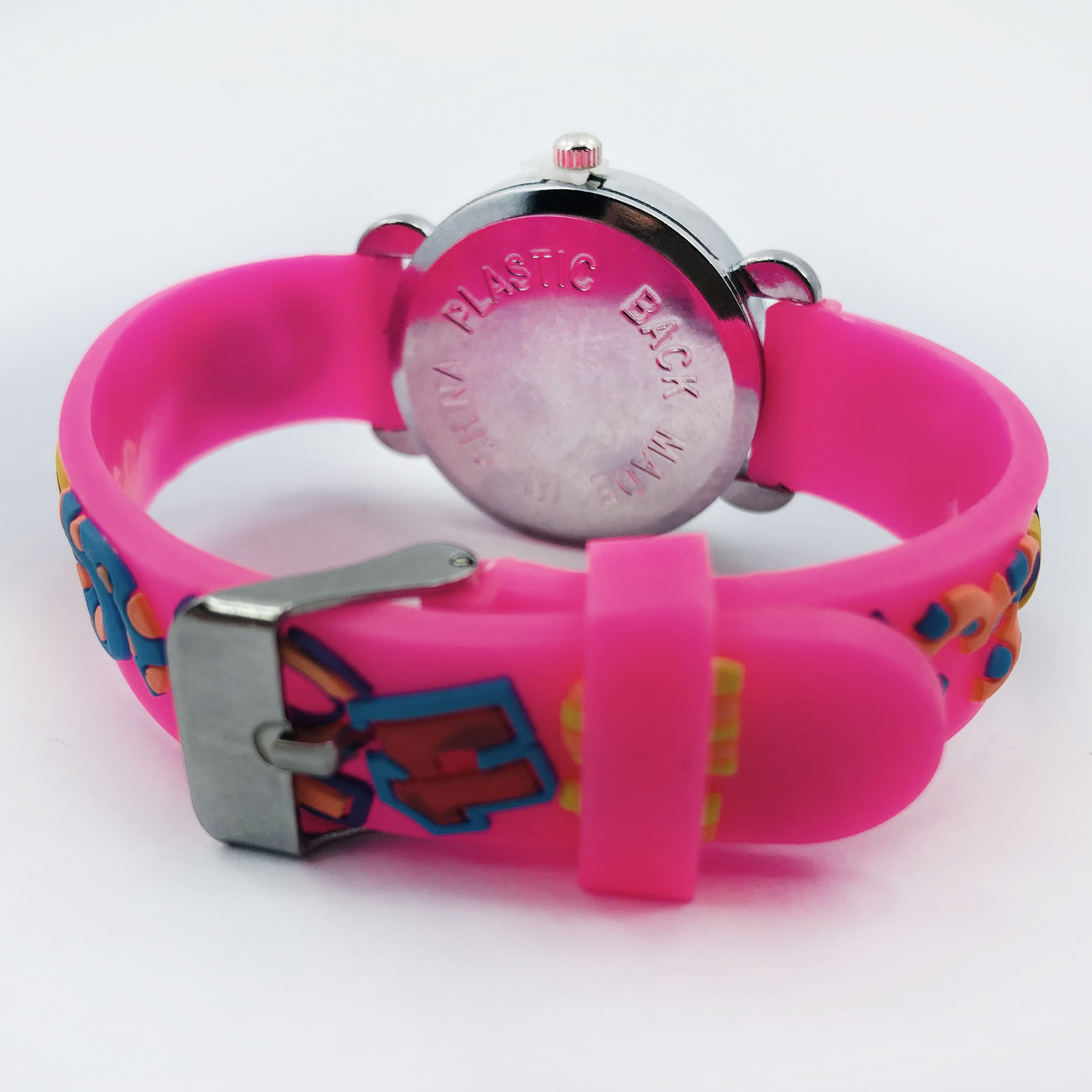 ساعت مچی عقربه ای دخترانه مدل اعداد انگلیسی