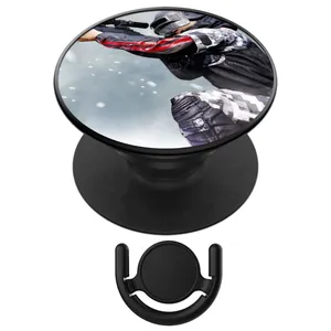 پایه نگهدارنده گوشی موبایل پاپ  سوکت آکام مدل APSC002665 به همراه پاپ کلیپ