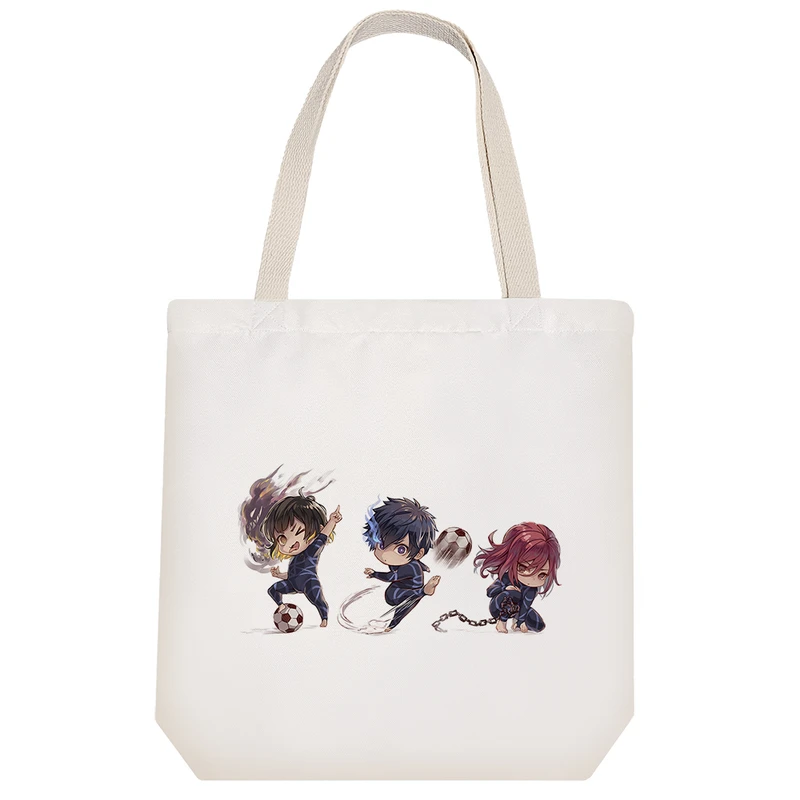 ساک خرید پارچه ای خندالو طرح انیمه بلولاک مدل توت بگ کد 2219