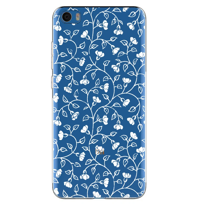 کاور مگافون طرح گل مدل C42-W مناسب برای گوشی موبایل شیائومی Mi Note / Mi Note Pro