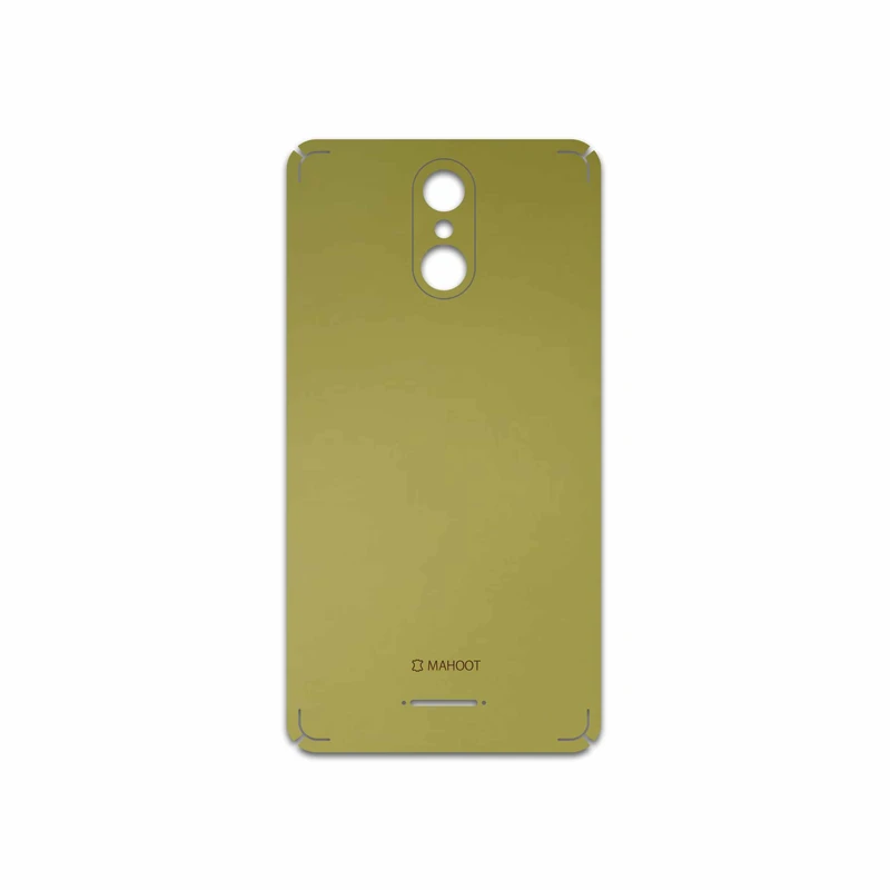 برچسب پوششی ماهوت مدل Matte-Gold مناسب برای گوشی موبایل تکنو WX3F LTE