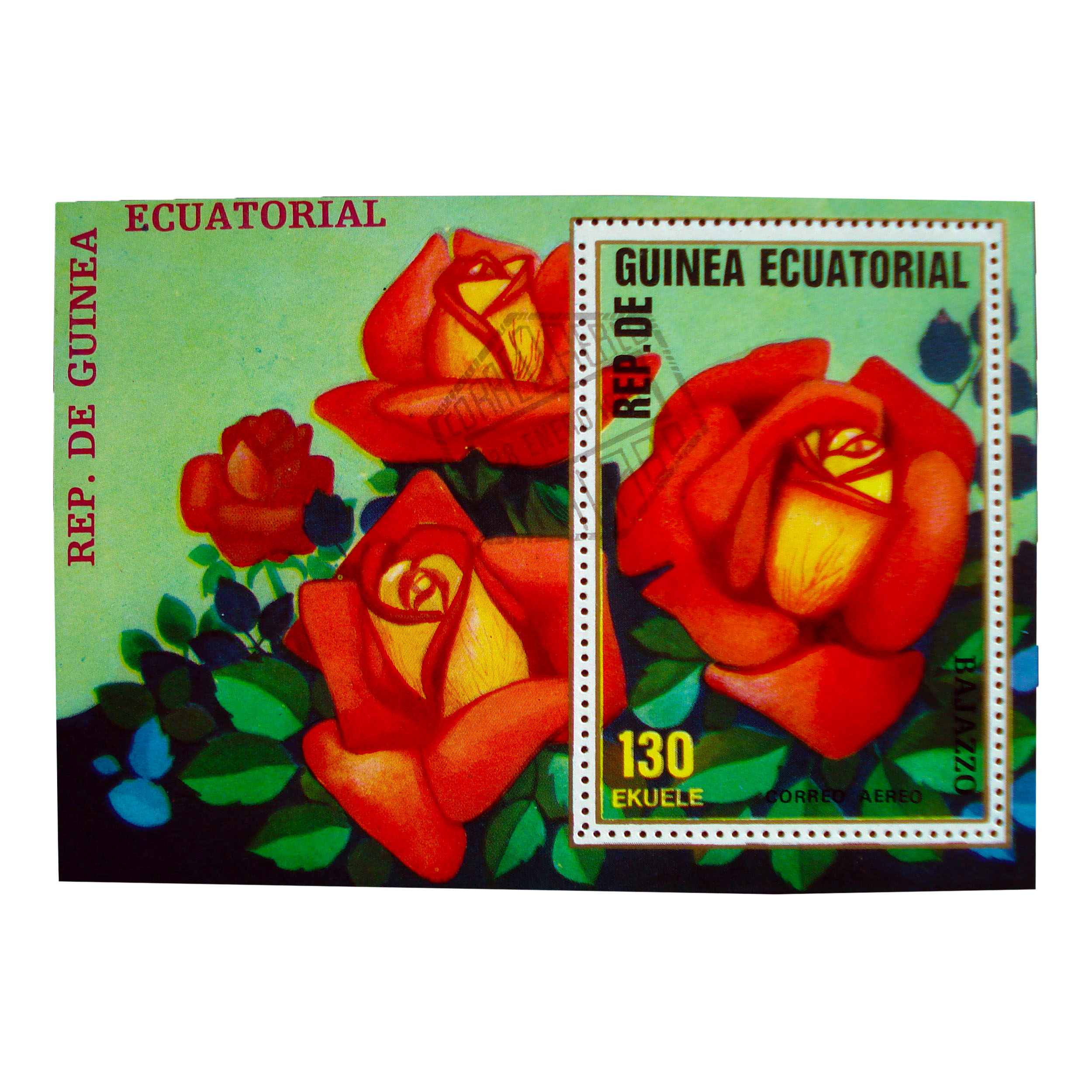 تمبر یادگاری مدل گل کد gol-618