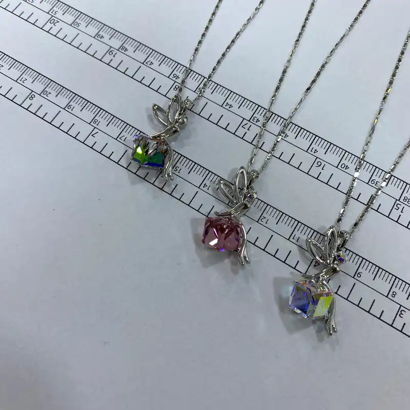 گردنبند زنانه سواروسکی مدل فرشته کد N3400