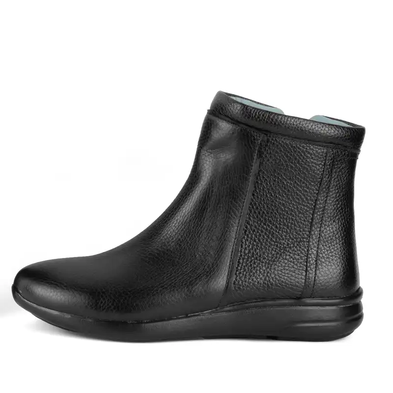 نیم بوت زنانه پاتن چرم آفتاب مدل S12