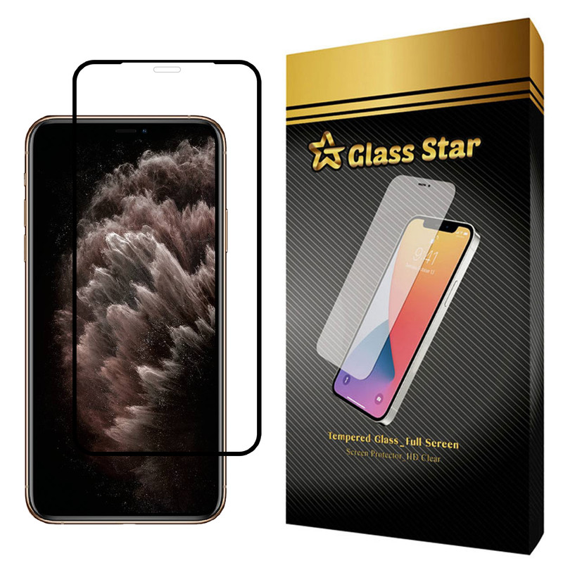 محافظ صفحه نمایش سرامیکی گلس استار مدل CR مناسب برای گوشی موبایل اپل iPhone 11