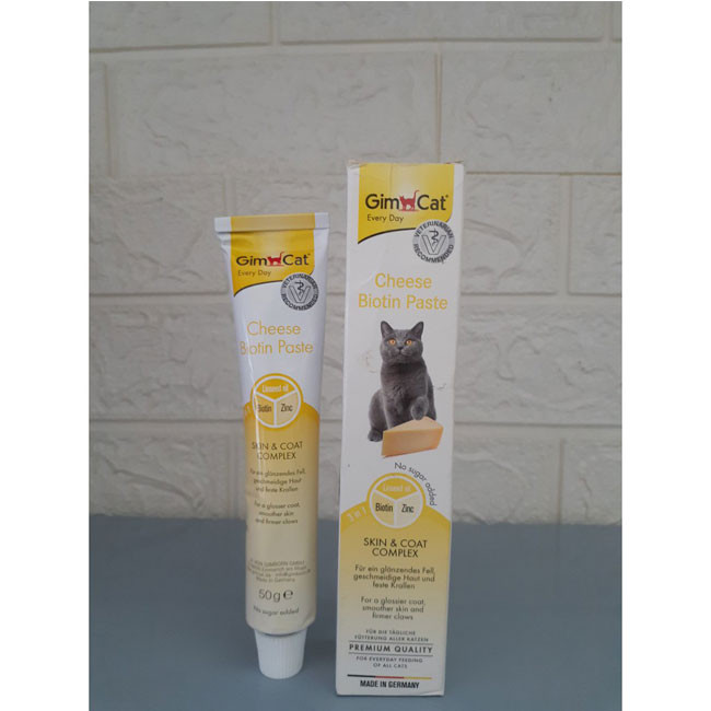 مالت گربه جیم کت مدل بیوتین پنیری وزن 50 گرم