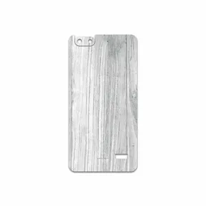 MAHOOT White Wood Cover Sticker for Honor 4C
