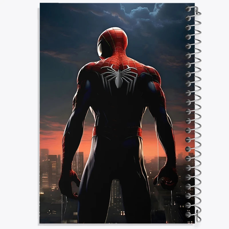 دفتر نقاشی 50 برگ خندالو طرح مرد عنکبوتی (Spider Man) کد F5281