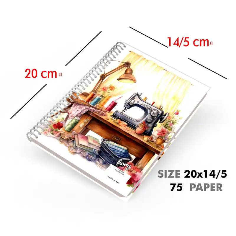 دفتر خیاطی مستر راد مدل ساتن کد 2576 fiory