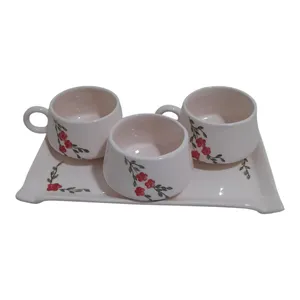 سرویس چای خوری ۴ پارچه مدل بهار کد ۰۰۰۵