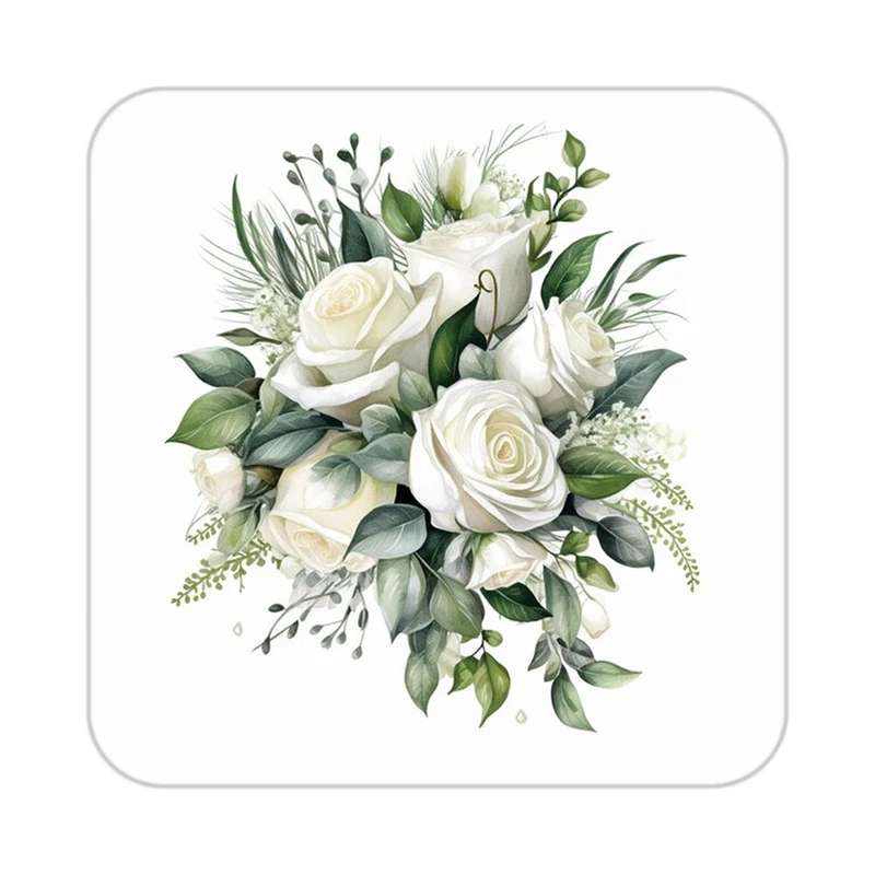 زیر لیوانی کاکتی طرح گل مدل mp17430