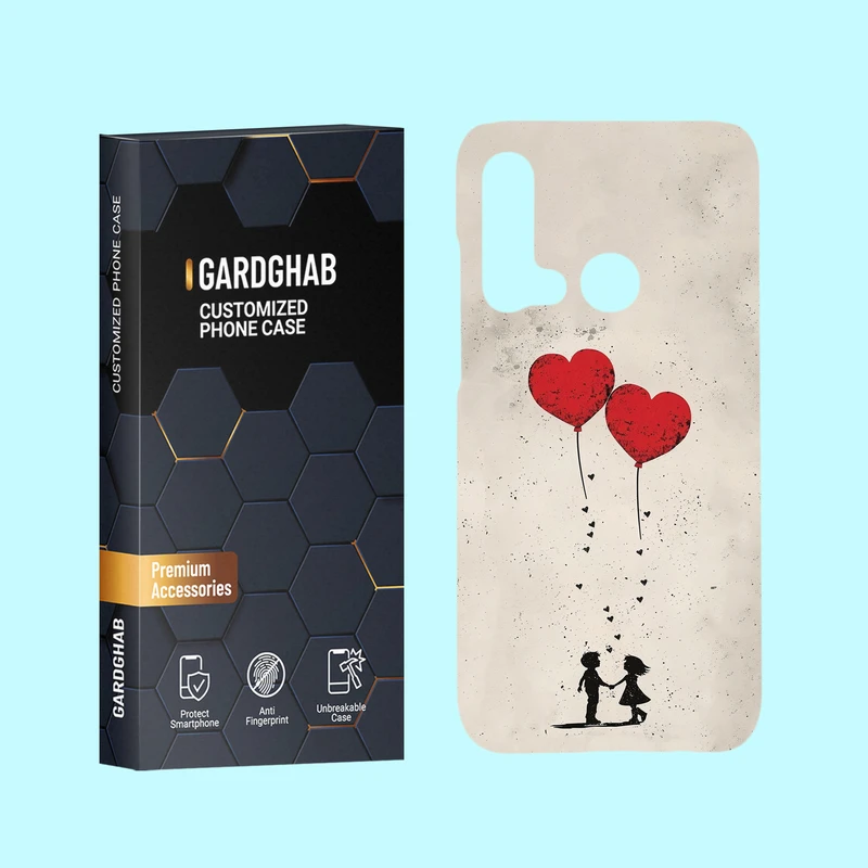 کاور گارد قاب علوی مدل عاشقانه مناسب برای گوشی موبایل هوآوی Nova 5i