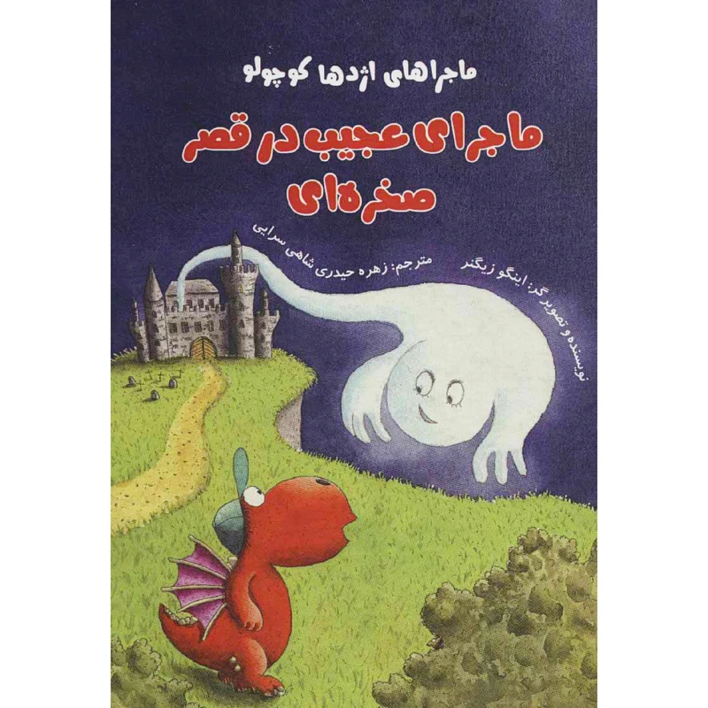 کتاب ماجرای عجیب در قصر صخرهای اثر اینگو زیگنر انتشارات پرنده آبی
