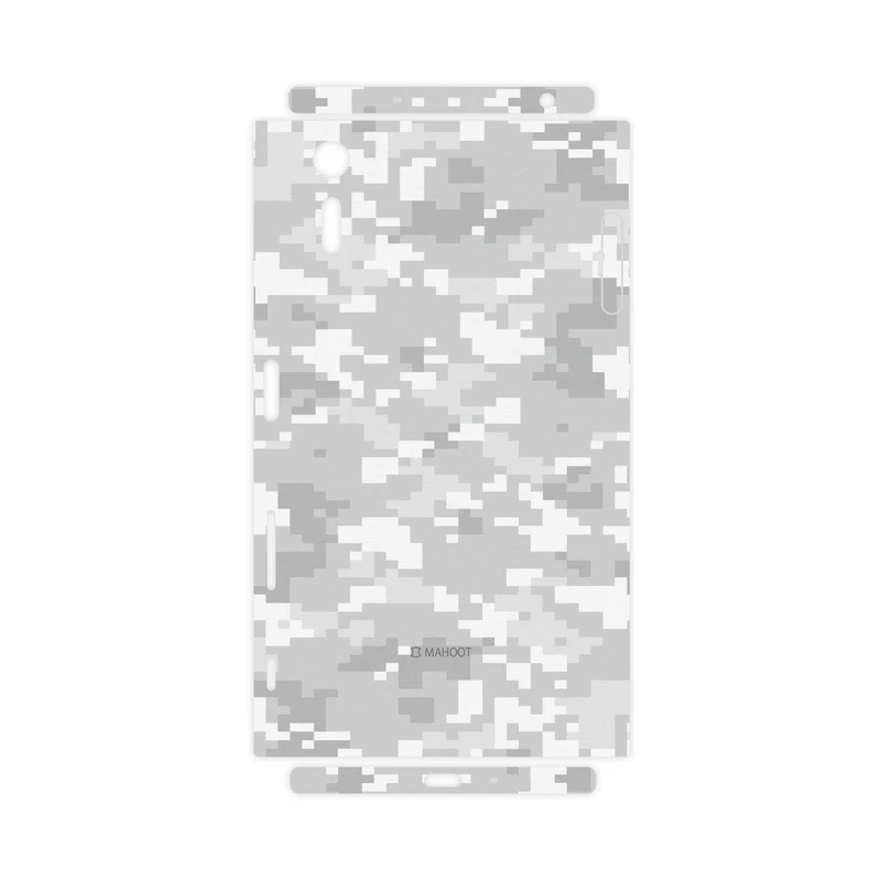 برچسب پوششی ماهوت مدل Army-Snow-Pixel-FullSkin مناسب برای گوشی موبایل سونی Xperia XZ