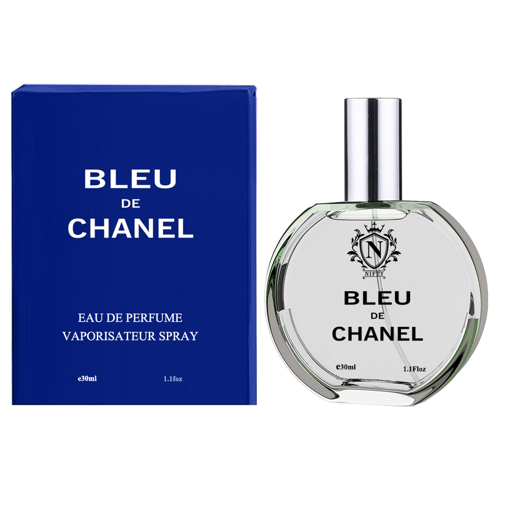 ادو پرفیوم مردانه نیفتی مدل Blue de Chanel حجم 30 میلی لیتر