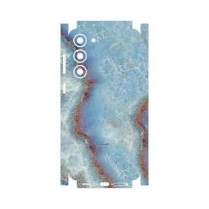 MAHOOT Blue_Ocean_Marble-FullSkin Cover Sticker for Samsung Galaxy S23 Plus