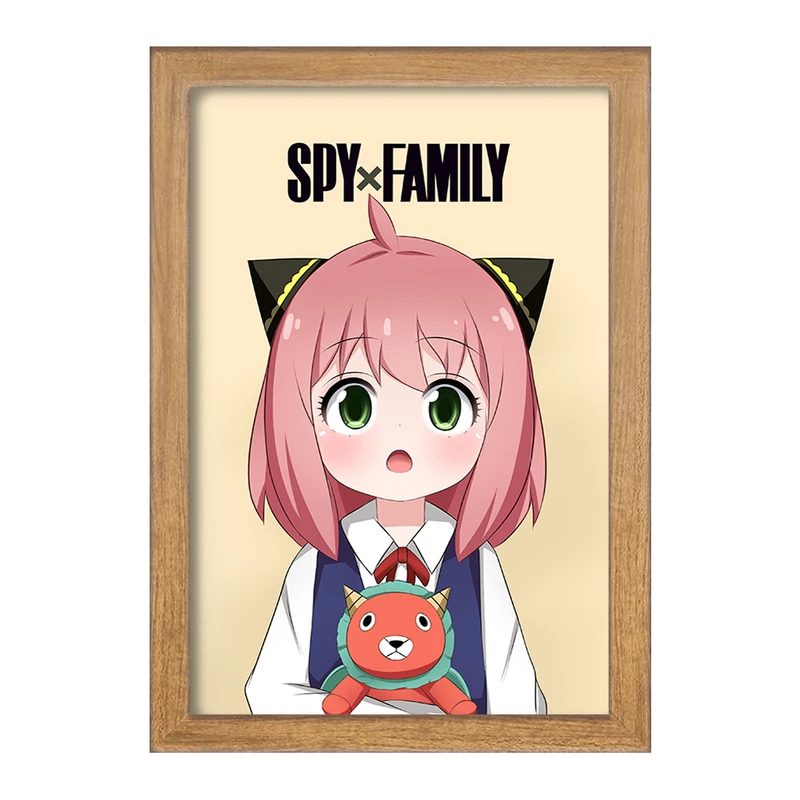 تابلو خندالو مدل آنیا فورجر انیمه اسپای ایکس فمیلی Spy x Family  کد 17720