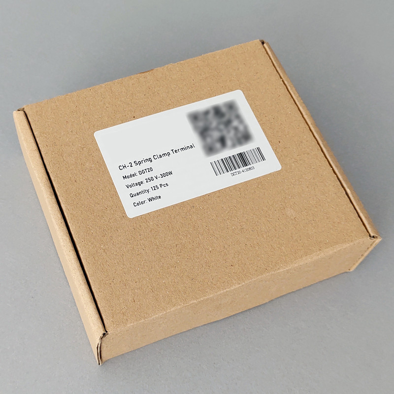 ترمینال فشاری دیجی الکتریک مدل دو کانال کد DGT20 بسته 125 عددی