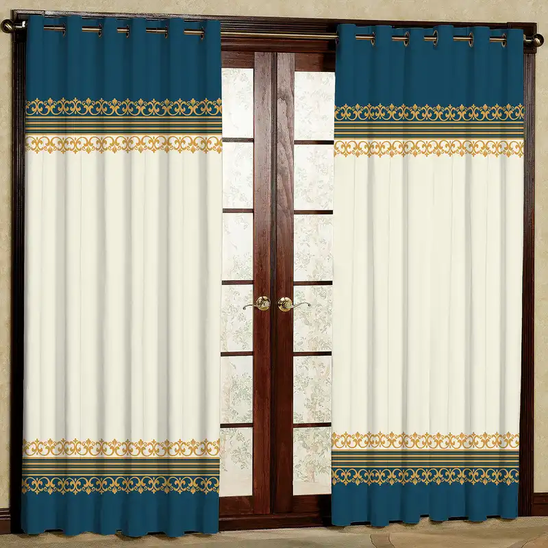 پرده مدل مخمل پانچی کد 4068 سایز 200x140 سانتی متر