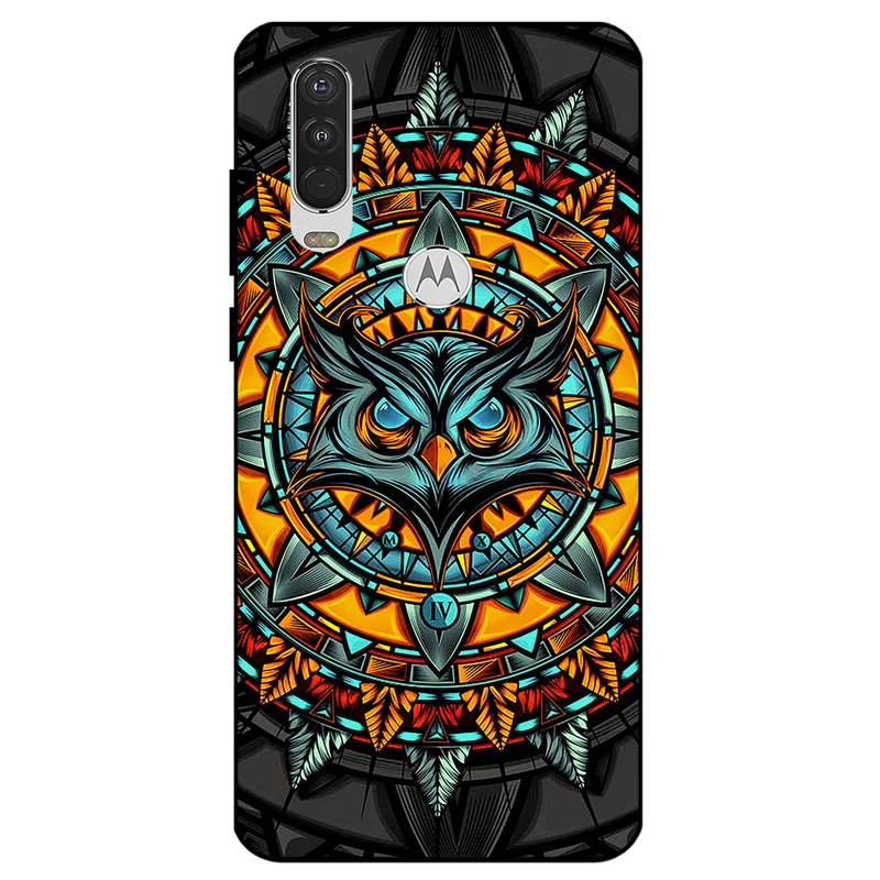 کاور مگافون طرح جغد مدل 1903 مناسب برای گوشی موبایل موتورولا Moto One Action