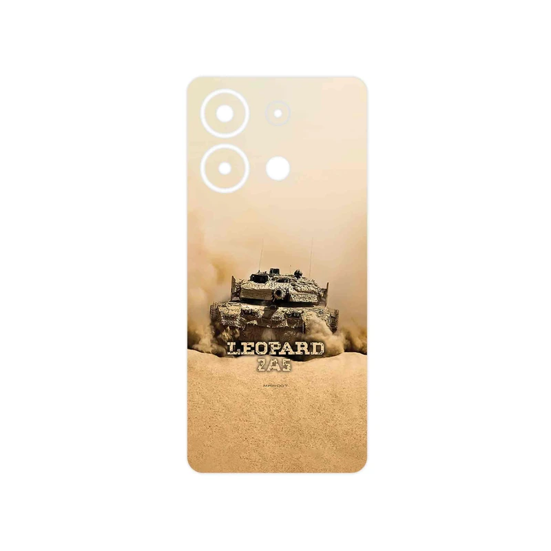 برچسب پوششی ماهوت مدل Leopard_2A5_tank مناسب برای گوشی موبایل شیائومی Redmi Note 13 4G