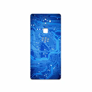 MAHOOT Blue-Printed-Circuit-Board Cover Sticker for BlackBerry Evolve