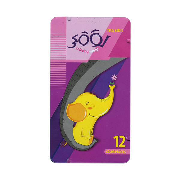 مداد رنگی 12 رنگ لوکی مدل 1569