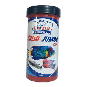 غذای ماهی لوتوس مدل cichlid jumbo وزن 70 گرم