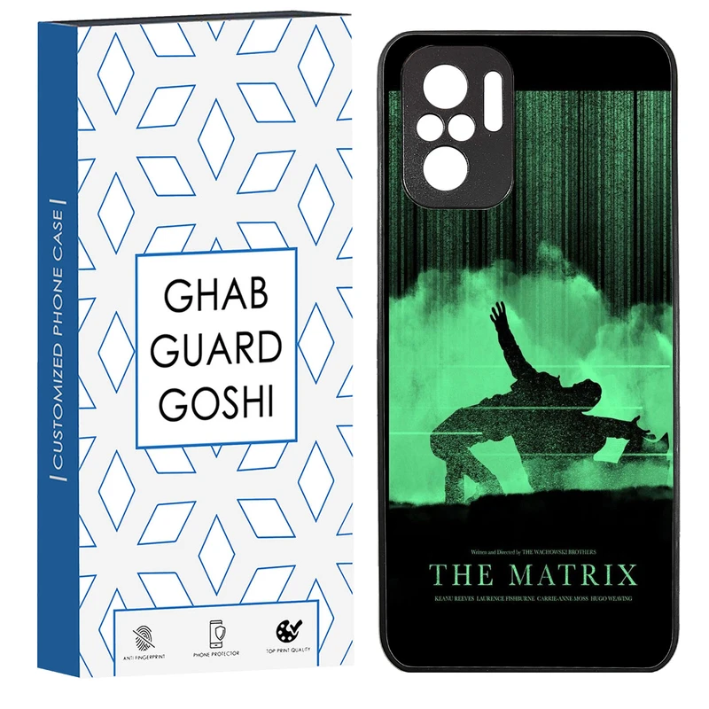 کاور قاب گارد گوشی طرح ماتریکس کد TPU-218 مناسب برای گوشی موبایل شیائومی Redmi Note 10 4g / Redmi Note 10s / Poco m5s