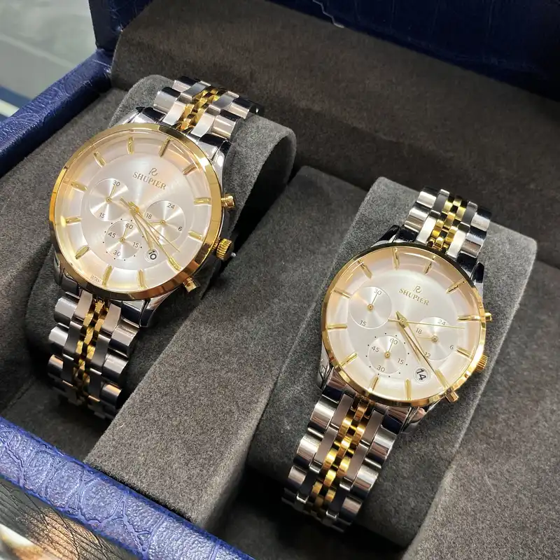 ست ساعت مچی عقربه ای زنانه و مردانه شوپیر مدل GL180A003