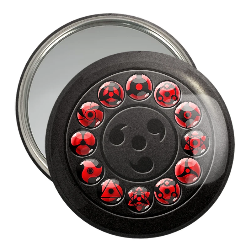 آینه جیبی خندالو مدل انیمه ناروتو شارینگان  کد 10566