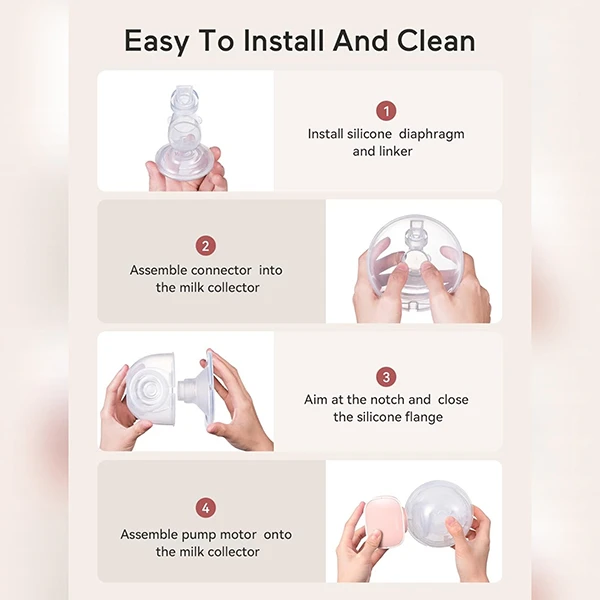 عکس شماره 9 : شیردوش برقی مام کوزی مدل s9pro مجموعه 2 عددی