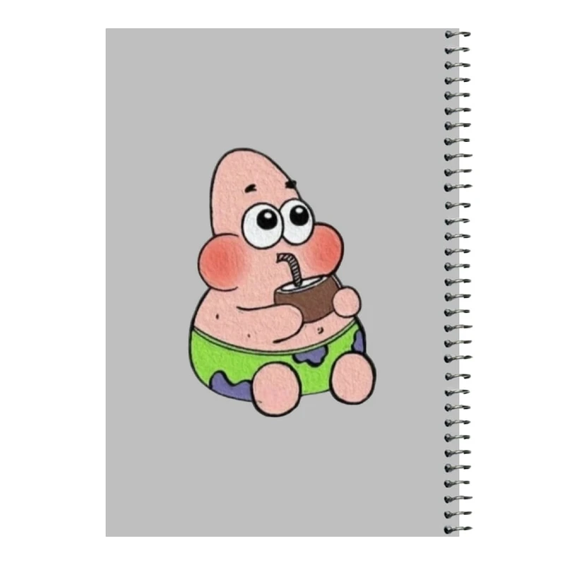 دفتر مشق 80 برگ اس جی مدل پاتریک   