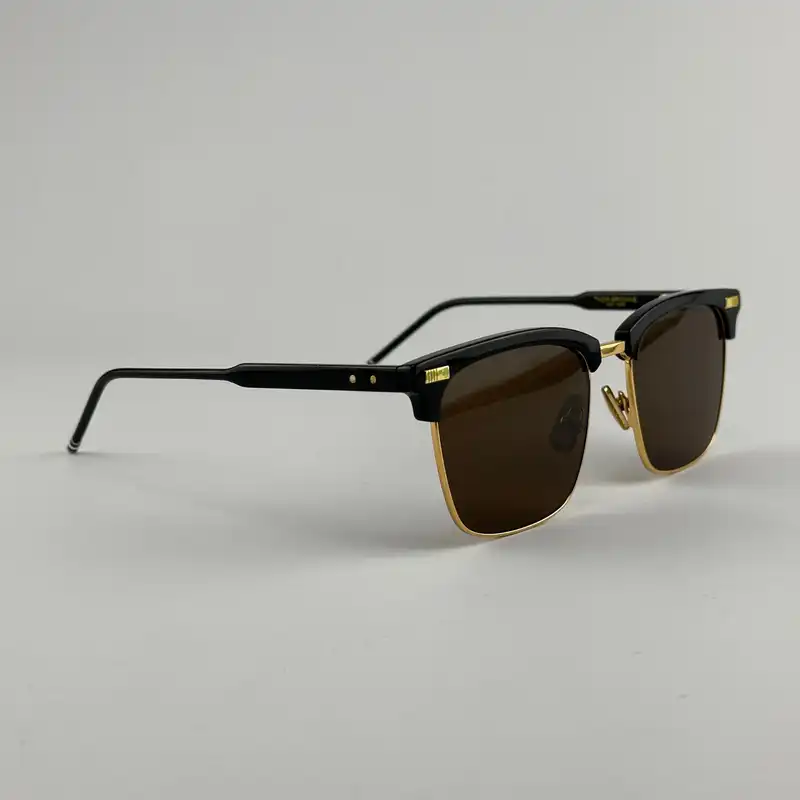 عینک آفتابی تام براون مدل TB-711-A-BLK-GLD-52